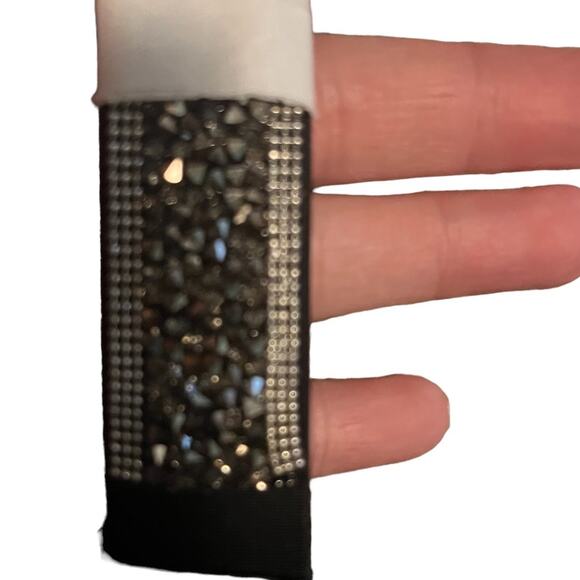 Victoria’s Secret Very Sexy Leaf Tropical Glitter Strap Corset Crop Top NWT 32C - Picture 6 of 7